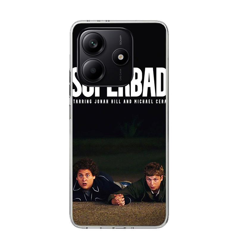 Mclovin SuperbadZ Phone Case For Xiaomi Redmi Note 15 14 13 12S 12 Pro Plus 11S 11E 11 11T 10S 10 Art Soft Pattern Cover Redmi N