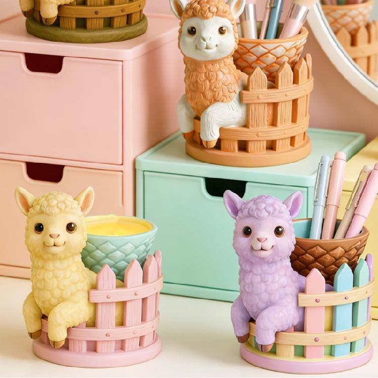 Забавная силиконовая форма для DIY-творчества: уникальные ламы, сосновая шишка, ароматическая свеча и декоративные items
