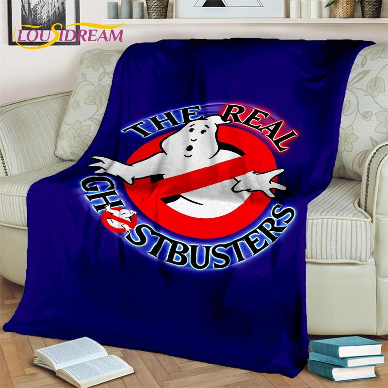 Одеяло G-Ghostbusters с героями мультфильмов, мягкое фланелевое одеяло для дома, спальни, кровати, дивана, пикника, офиса, пешего туризма, отдыха, сна, подарок