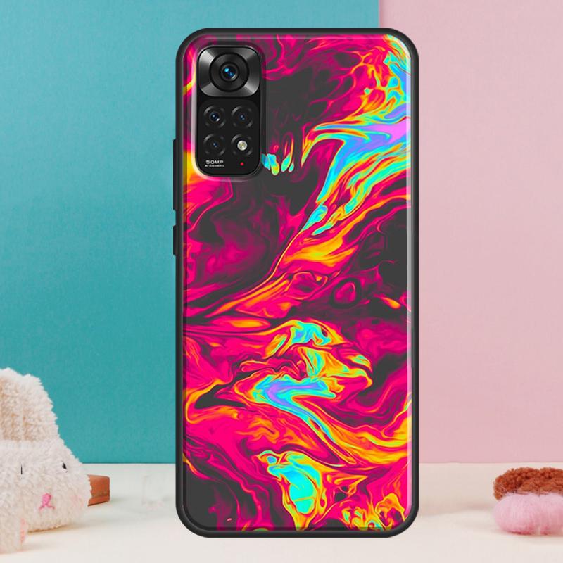 Psychedelic trippy abstract art Case For Xiaomi Redmi Note 14 13 Pro 12 11 9 10 9S 10S 11S 12S Redmi 14C 13C 10C 12C Cover
