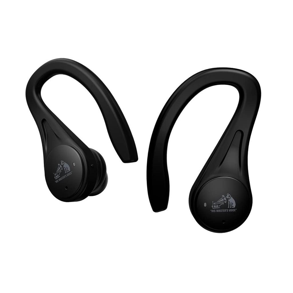 JVC Kenwood Victor Completely Wireless Weight Up To 30 Hours Compatible with Bluetooth for Black HA-EC25T Earphones, Over-the-ear Type, 6.9g (one