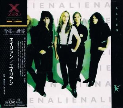 CD ALIEN Alien XRCN1105 ZERO CORPORATION 1994 Япония Рок Б/У