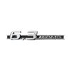 EJG4   1PCS 3D ABS Car Side Fender Emblem Decoration Sticker Auto Modification Accessories for Mercedes Benz 3.2 5.5 6.3 6.5 AMG Badge