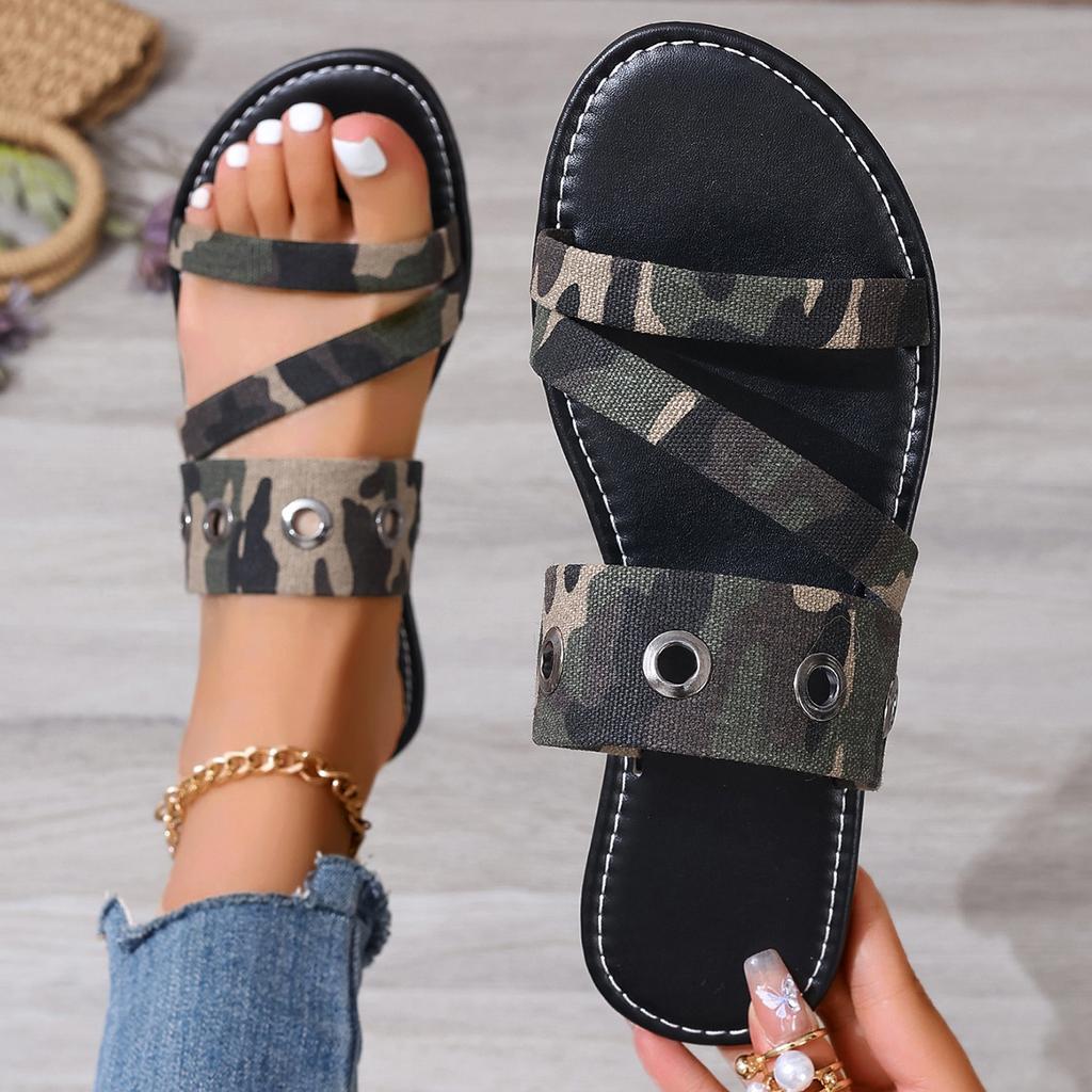 Fashion Plus 43 Летние новые модные, удобные и универсальные, плоские корейские сандалии, римские туфли, пляжная обувь, женская обувь