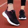 Women's Summer 2024 Fashion Sports Shoes Comfortable Lace Up Casual Thick Sole Mesh Running Shoes Zapatillas De Deporte