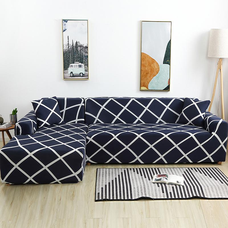 All-inclusive Lazy Modular Sofa Cover, Simple Elastic Fabric Sofa Cover, 123 Combination Four-season Dust Cover