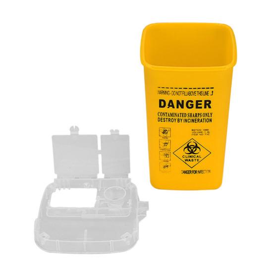 Татуировки Иглы Острые Опасности Биологическая Опасность Коробка Для Сбора Мусора Ведро Контейнер