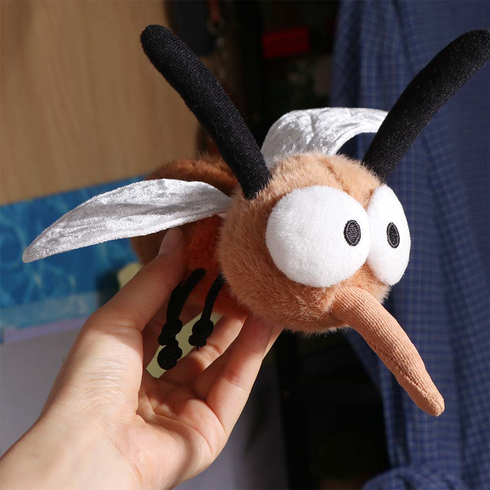 Stuffed Animal Mosquito Insect Toy Home Decoration Stuffed Mosquito Mosquito Plushie  For Children