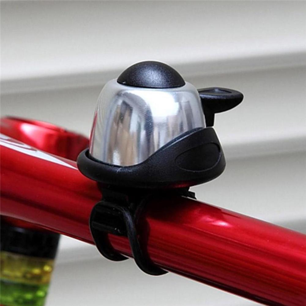 Handlebar Adjustable Safety Warning Rubber band Alarm Rings Bike Horn Bicycle Bell Ring Bells