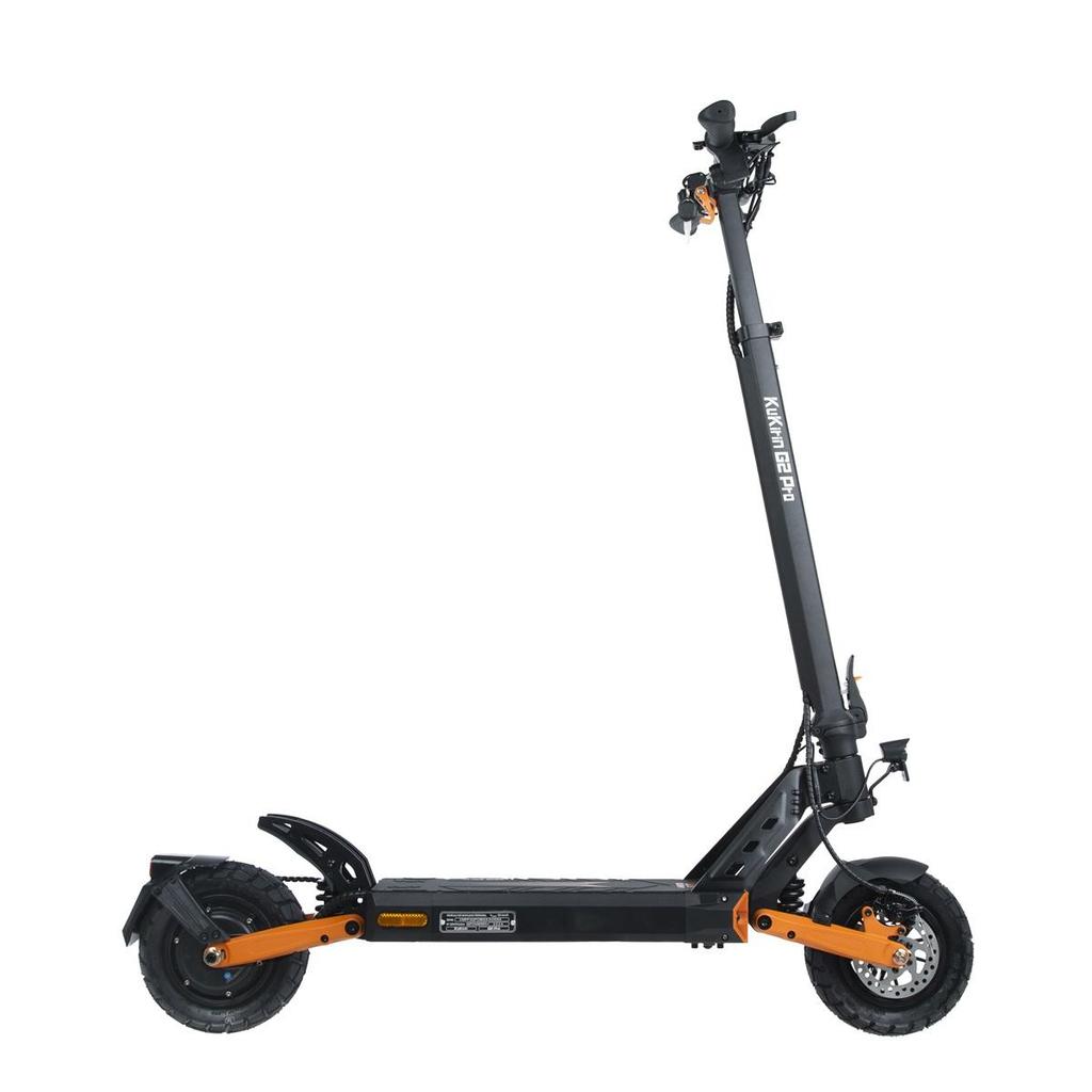Складной электрический самокат Kukirin G2 Pro (ВМП), Мотор 500 Вт, аккумулятор 48 В 15,6 Ач, максимальная скорость 25 км/ч, запас хода 65 км, 9-дюймовые колеса