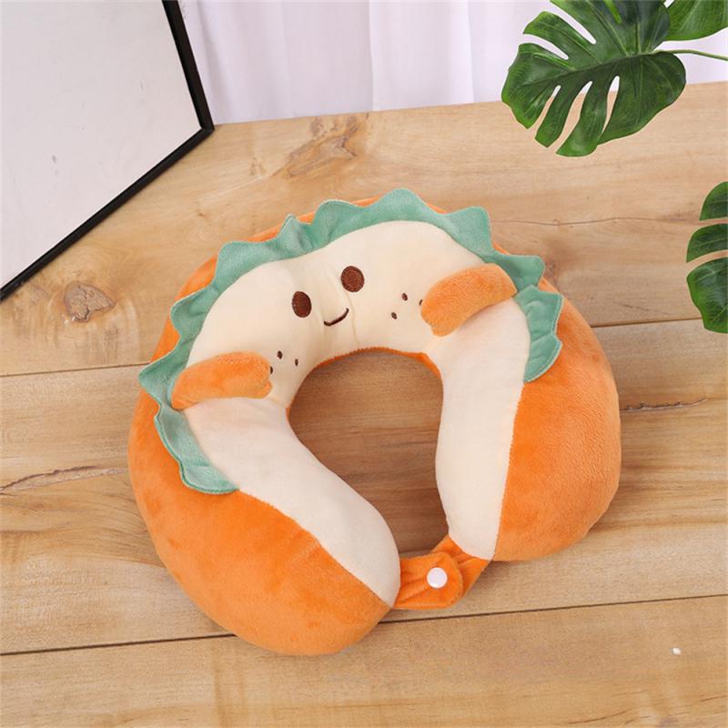 Nap Rest Cushion Neck Protection Short Plush Cover U-shaped Portable Household Supplies Travel Pillow Soft Nursing Neck Pillow