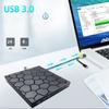 External CD DVD Drive USB 3.0 Writer Burner Reader Player For Windows 7/8/10/11