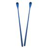 2Pcs Reptile Feeding Spoon Long Handle Stainless Steel Scoop for Lizard Gecko Fruit Paste Mixing Small Animal Food Tool Portable
