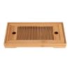 Acogedor Tea Tea Made of Stylish Tea Water Storage 27 14 3cm Tray, Plate, Board, Bamboo, Utensils, Type,