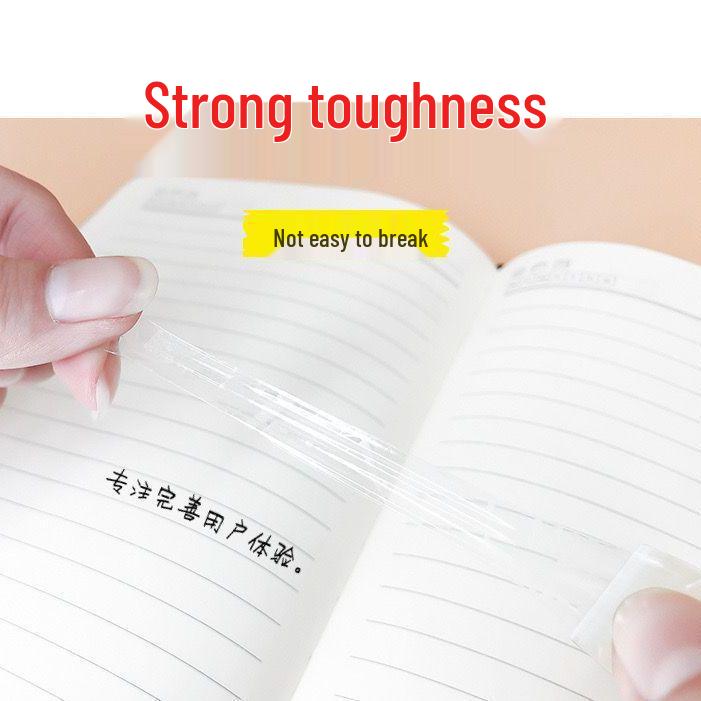 Transparent Adhesive Tape for Office & Handmade Art – Stationery Bouquet, Small Roll