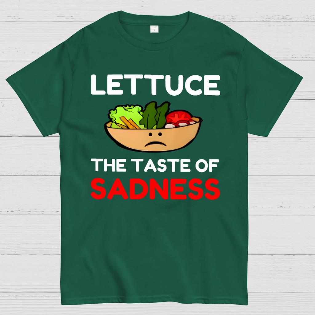 Lettuce The Taste Of Sadness Cotton Summer Casual Cool Loose T-Shirt