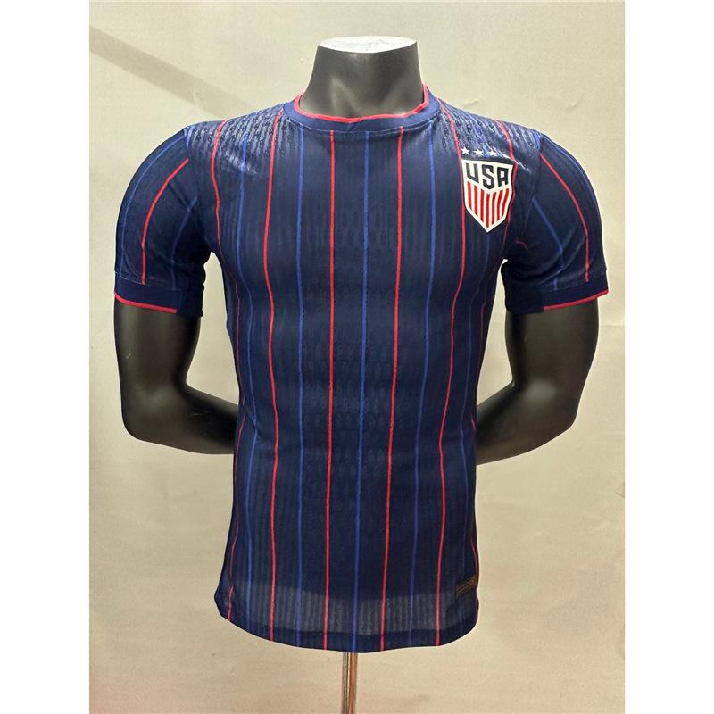 Футбольная футболка World Cup USA Canada Mexico, версия игрока, быстросохнущая – С возможностью персонализации номера