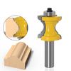 Router Bit Molding Alloy Bullnose Face Hard High Bead Column Strength Milling Cutter for Woodworking