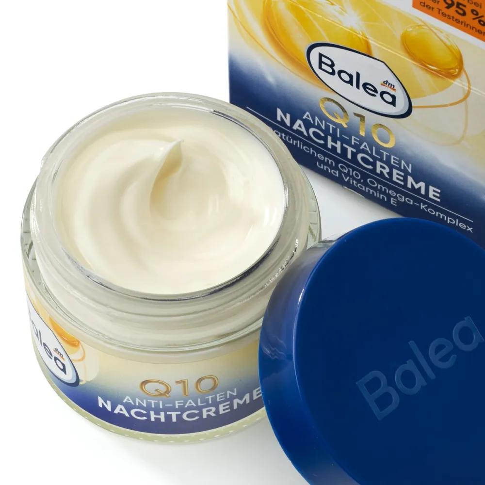 Ночной антивозрастной крем balea Q10 50 мл
