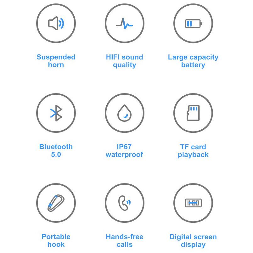 Портативная Bluetooth-колонка для велосипеда Звуковая коробка Музыкальная беспроводная Мини-сабвуфер Колонка Bocina Blootooth Дефлектор Велосипед Громкая Caixa De Som