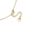 Collier Luxenter avec zircon multicolore finition or 18k - Alphabet N