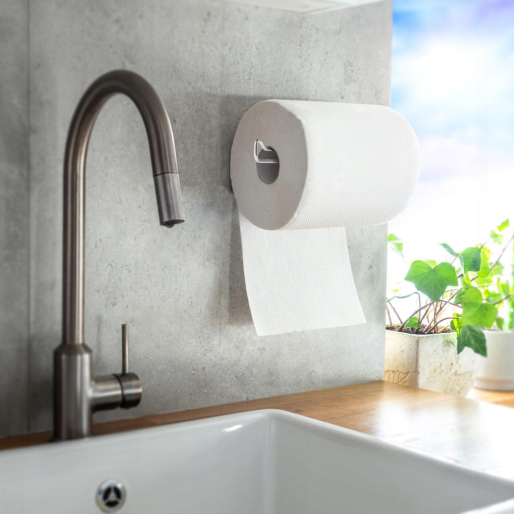 KADAX Салфетка для уборки бумажная целлюлозная белая 60м 6шт