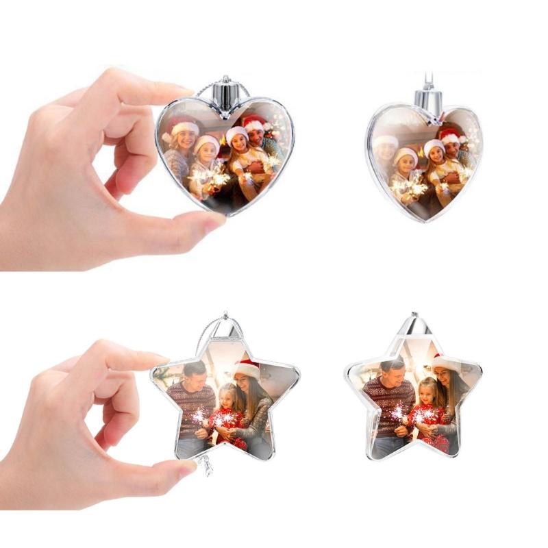 Thermal Sublimation Ornament Blank Multi Shape Christmas Decoration Pendant Heat Transfer Product DIY Crafts Making