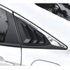 Для Honda Civic 10th Gen 4dr Sedan 2016-АБС-пластик треугольные жалюзи заднего стекла, накладка, 2 шт./компл., автомобиль