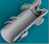 Reskit 1/48 Выхлопная система AMX Ghibli (для Hobby Boss) Пластиковые детали для сборной модели RSKU48-0384