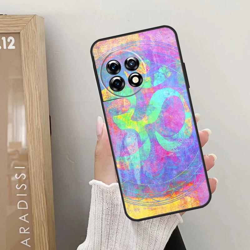 Аум Ом Символ Йоги Чехол для Фитнес-Зала для OnePlus Nord 5 CE 3 4 Lite N20 N30 OnePlus 13T 13R 12R 10T 10R 10 11 12 13 15 Чехол