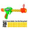 36pcs Interactive Pet Launcher Toys - Quiet EVA Foam Balls, Safe & Fun Indoor/Outdoor Play for Cats & Dogs, Pet Toys