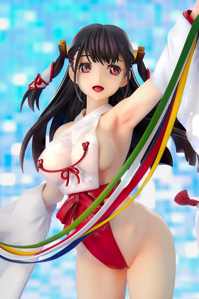 Vertex Originals Job Shrine Maiden Аканэ Кагура Высота 250 мм Окрашенная полная фигурка "Tight Job" 2 прибл.. ПВХ/АБС без масштаба