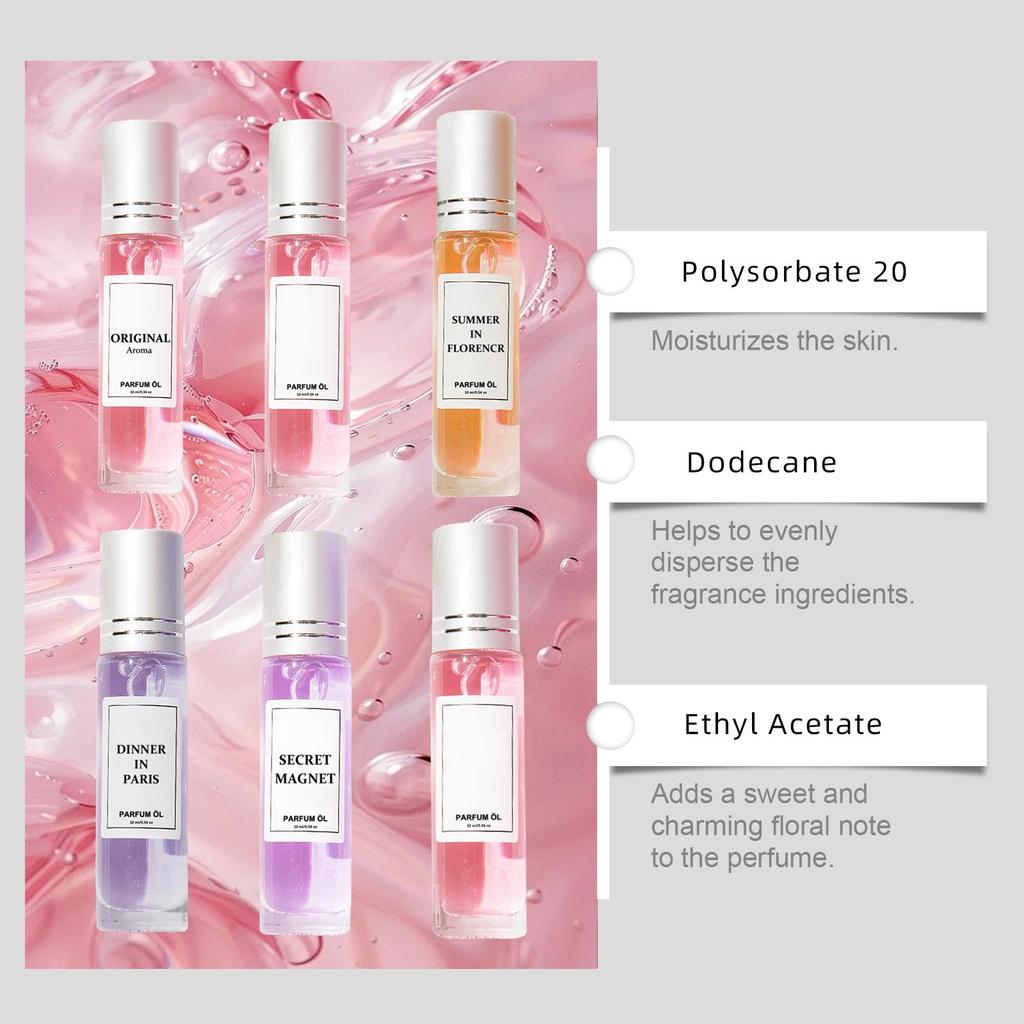Women's Lasting Dating , Perfume , Lasting Rolling Ball , Perfume  , Suitable For Dating And Leisure 10ml