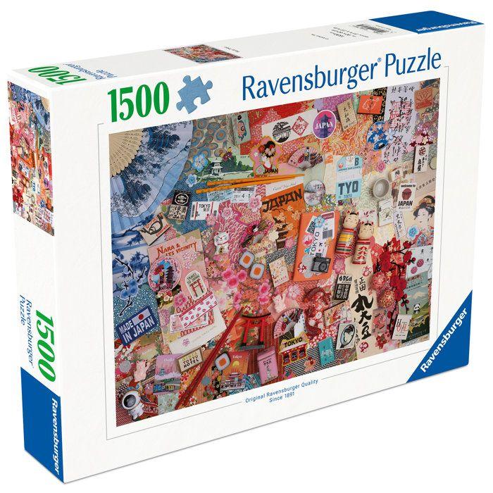 Ravensburger - Puzzle Adulte - Puzzle 1500 pièces - Voyage à Tokyo - dès 14 ans - Puzzle de qualité supérieure - 12001703