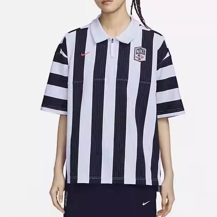 Nike Sportswear Polo Shirt Women's Black FQ0701-121