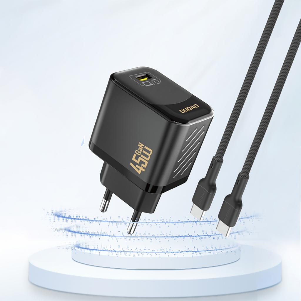 A28 GaN USB-C 45W Wall Charger - Black