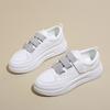 Velcro Little White Shoes Women's 2025 Autumn New Korean Version of Student Running Board Shoes Women Ins Breathable Women's Shoes SH01