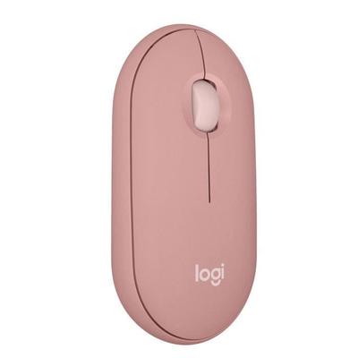 Мышь - Беспроводная - Logitech - Pebble Mouse 2 M350s - Розовая