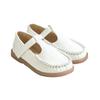 [BABYZZAM] Unisex Modern Loafers White, A148, 7000033490, Popular Korean Shoes