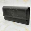 Used 【Beautiful Condition】 CHANEL Chanel Studded Coco Mark Long Wallet