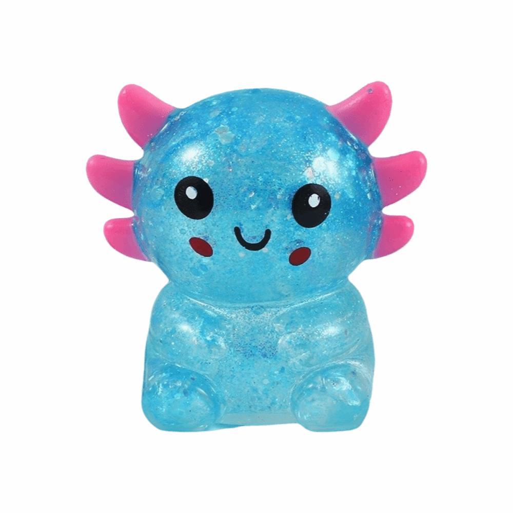 Fun Squeeze Salamander Squishy Toys Elasticity Stretchy Axolotl Squeeze Toy  Fidget