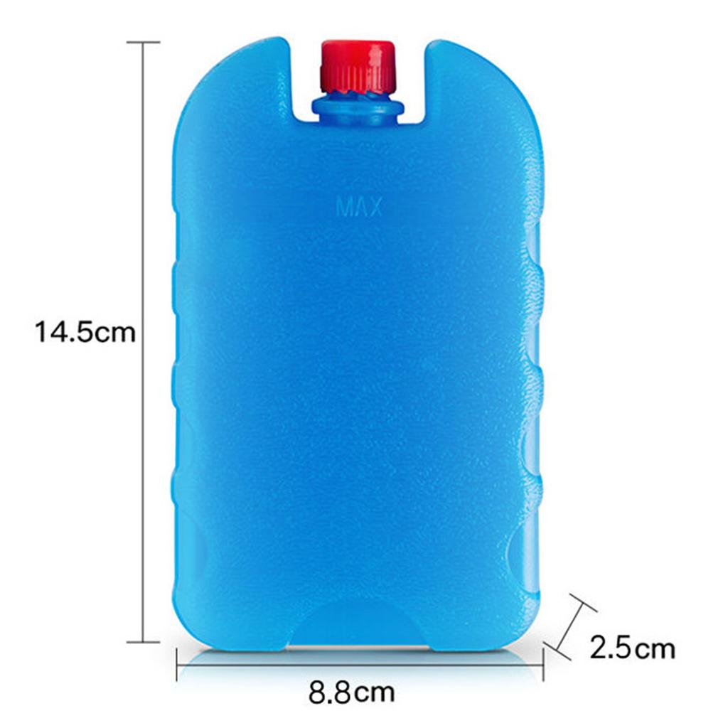 Gel Freezer Ice Blocks for Travel Lunch Reusable Cool Cooler Pack Bag Fresh Food Storage Water Injection Box Portable Ice Blocks