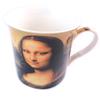 [N8634] - Porcelain Mug 'Leonard Da Vinci - The Mona Lisa'