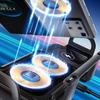 Wireless Car Charger 15W Fast Charging Phone Holder Auto Rotating Phone