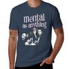 Ausrock Mental As Anything Футболка 2 футболки для мужчины хлопок мягкие смешные футболки мужская футболка мужская хлопковая футболка