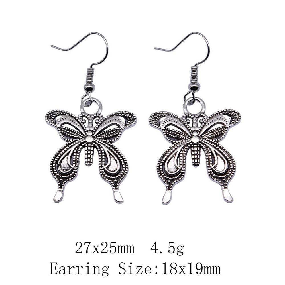 Выпускные серьги Ювелирные изделия Стрекоза Бабочка Серьги-подвески и висячие серьги Сувенирные серьги в стиле бохо