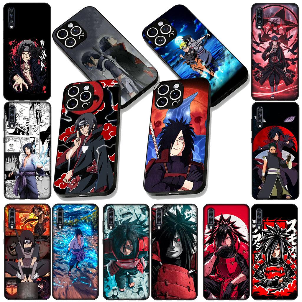 for Samsung Galaxy S22 S21 S20 FE Ultra Plus A35 A36 A55 A37 A33 A34 A57 Case Madaras Uchiha Itachi Sasuke Narutos Akatsuki