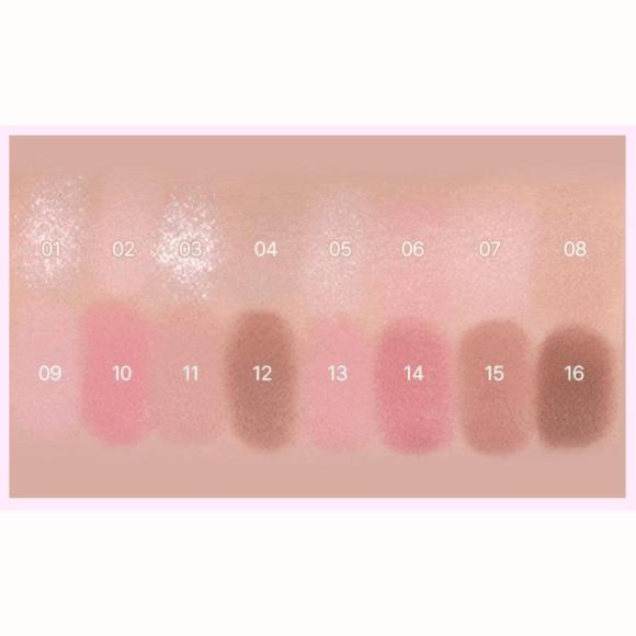 WAKEMAKE Палетка для век Soft Bluring Eye Palette (23 варианта)