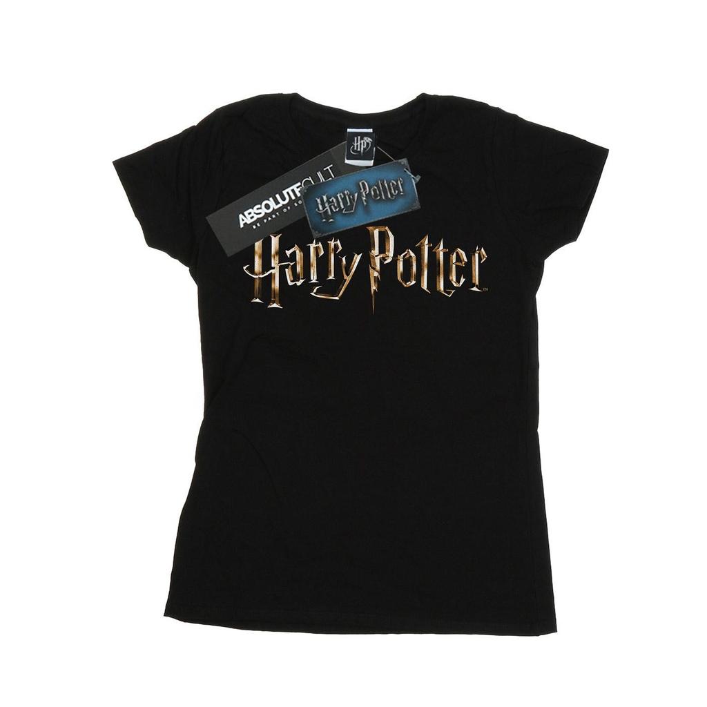 Harry Potter Womens/Ladies Full Colour Logo Cotton T-Shirt
