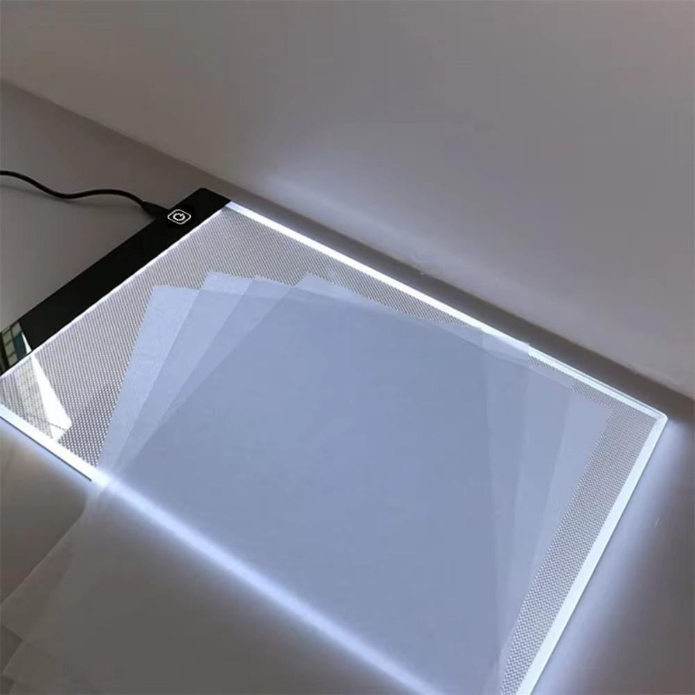 Three Level Dimmable Led Light Pad Brightness Adjustable Led Drawing Copy Board  Painting